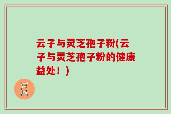 云子与灵芝孢子粉(云子与灵芝孢子粉的健康益处！)