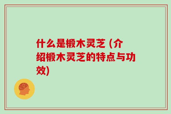 什么是椴木灵芝 (介绍椴木灵芝的特点与功效)