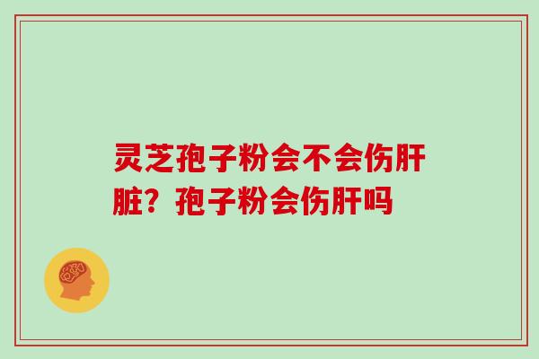 灵芝孢子粉会不会伤肝脏?孢子粉会伤肝吗-第1张图片-灵芝大师 灵芝孢子粉会不会伤肝脏?孢子粉会伤肝吗-第1张图片-灵芝大师