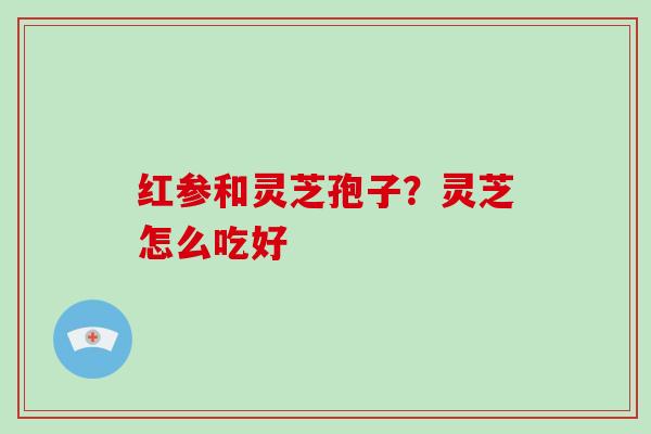 红参和灵芝孢子？灵芝怎么吃好