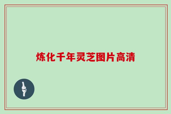 炼化千年灵芝图片高清