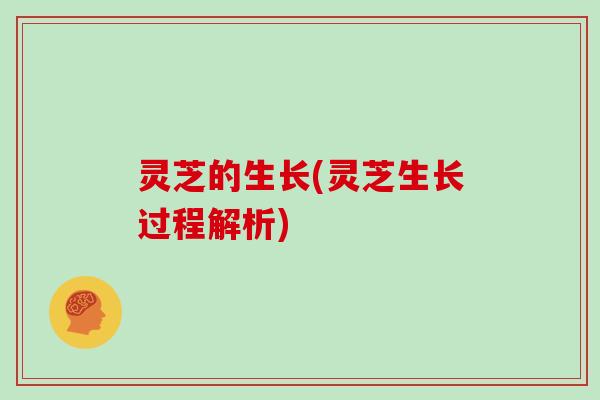 灵芝的生长(灵芝生长过程解析)