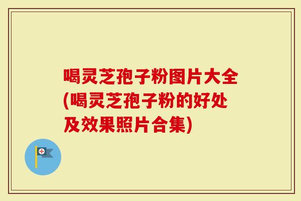喝灵芝孢子粉图片大全(喝灵芝孢子粉的好处及效果照片合集)