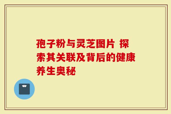 孢子粉与灵芝图片 探索其关联及背后的健康养生奥秘